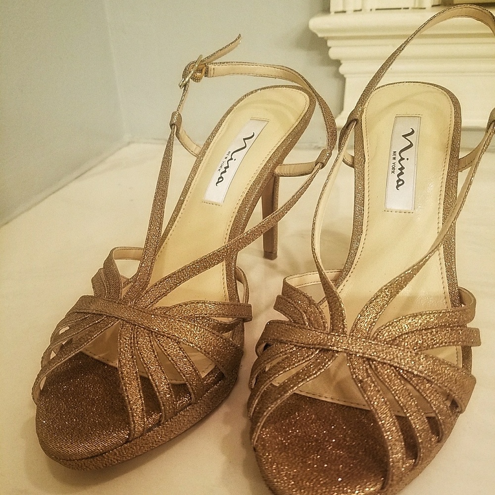 Nina Women's Fenix Bronze Dress Sandal